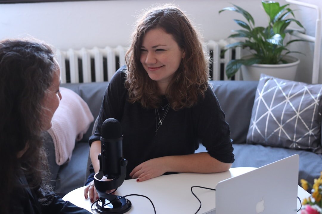 professional interview setup